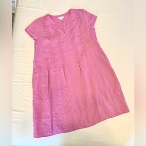 J. Jill Linen Dress Size Large Petite